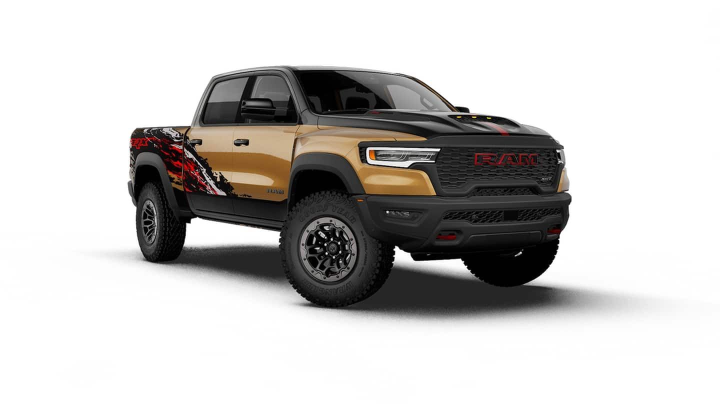What are the Color Options of the 2027 Ram TRX?