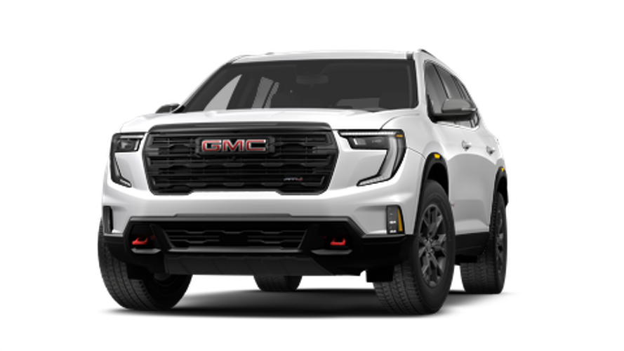 Can you share more about the perks of the Acadia AT4 model?