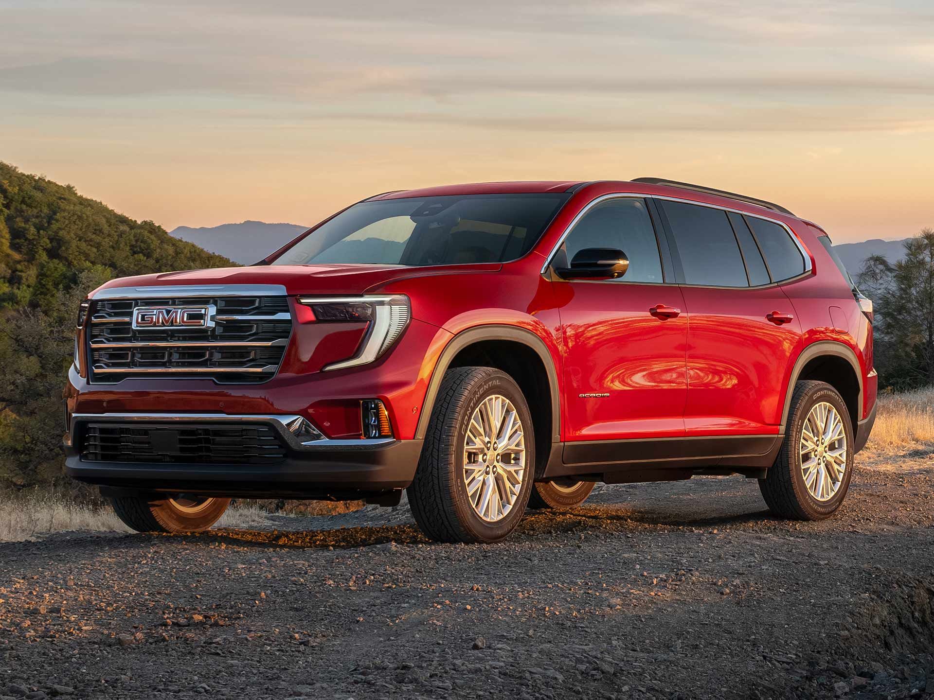 What are the Acadia's Color Options?