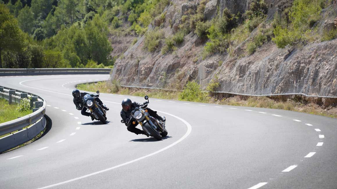 Is the Thruxton RS Lighter?
