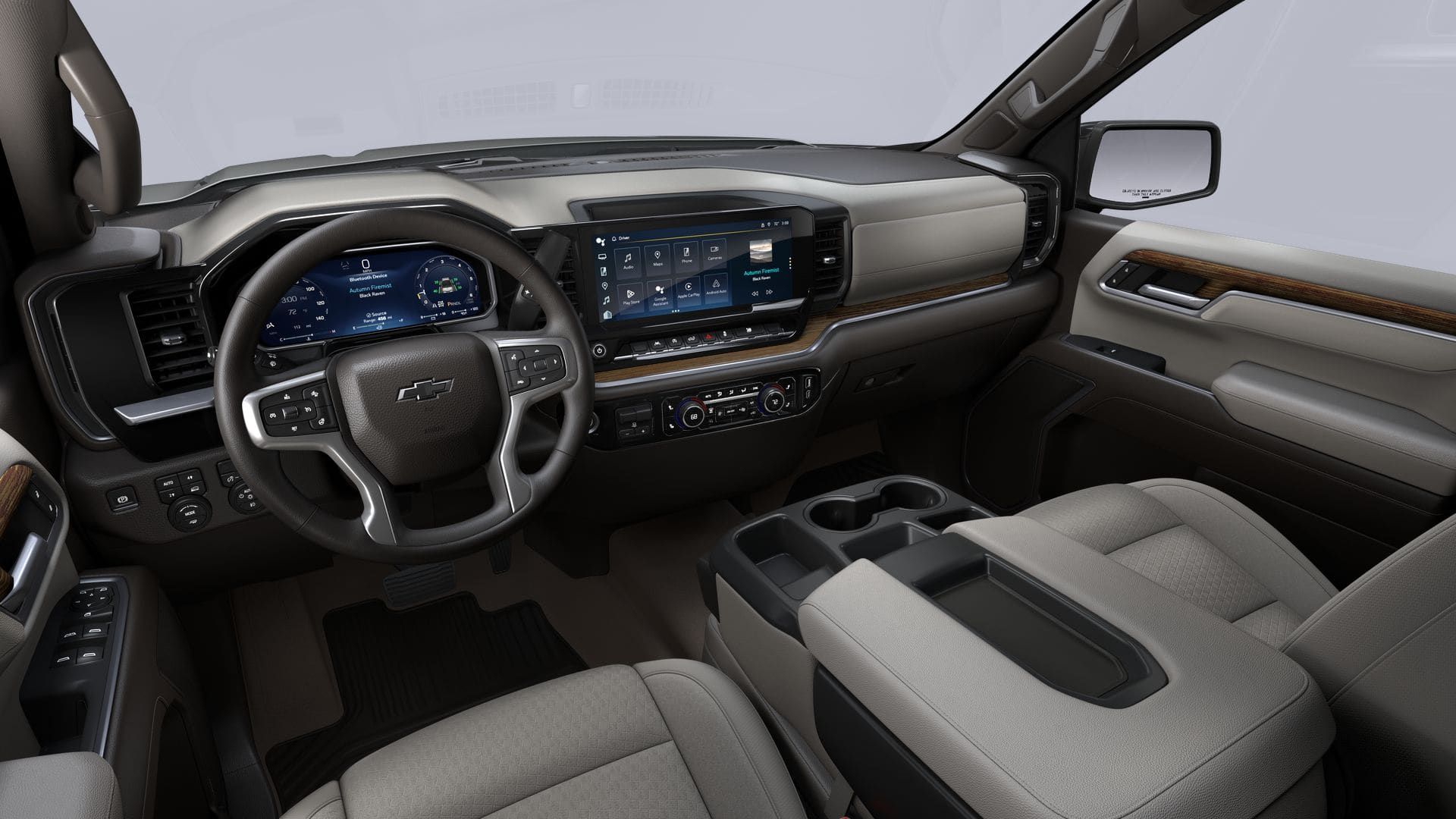 2026 Chevy Silverado RST Interior Colors & Seating Options